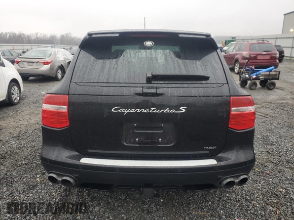 2009 Porsche Cayenne Turbo with VIN WP1AC29P69LA83418, listed as a Copart auction lot 87115384 with 129,437 mi miles and Clean Title. Bid and sale history available at carsss.com. Image 6.