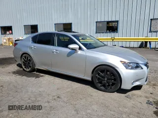 2013 Lexus GS 350 with VIN JTHBE1BL5D5000607, listed as a Copart auction lot 55643495 with 125,763 mi miles and Salvage title. Bid and sale history available at DreamBid. Image 4.