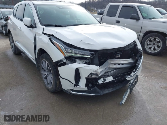 2023 Acura RDX w/Technology Package with VIN 5J8TC2H50PL000526, listed as a IAAI auction lot 41651420 with 33,354 mi miles. Bid and sale history available at carsss.com. Image 6.