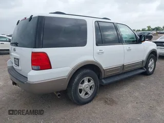 2003 Ford Expedition Eddie Bauer with VIN 1FMRU17W43LA54217, listed as a IAAI auction lot 42080308 with 291,198 mi miles. Bid and sale history available at carsss.com. Image 4.