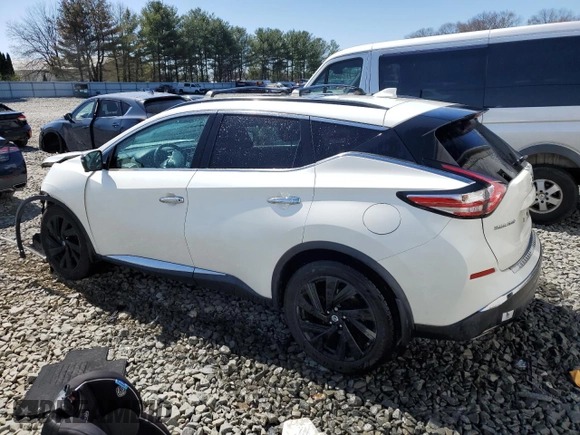 2017 Nissan Murano SL with VIN 5N1AZ2MH5HN154140, listed as a Copart auction lot 52379765 with Not Provided miles and Salvage Title. Bid and sale history available at carsss.com. Image 2.