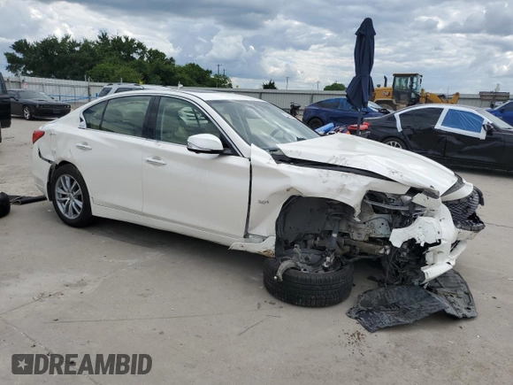 2017 Infiniti Q50 Premium z VIN JN1EV7APXHM740187, wystawiony jako Copart lot #56606145 z przebiegiem 101 308 mil mil oraz Szkoda całkowita • Salvage title. Historia ofert i sprzedaży dostępna na DreamBid. Obrazek 4.