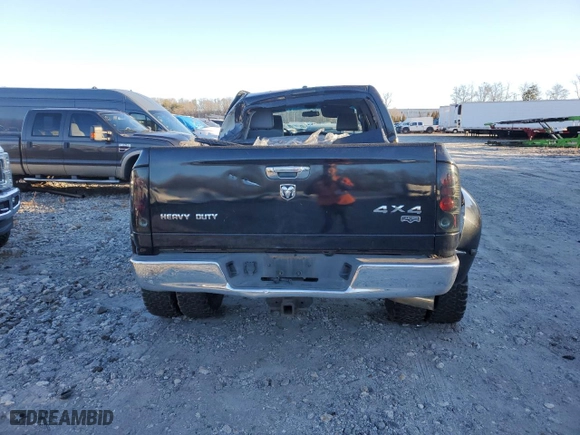2006 Dodge Ram 3500 SLT with VIN 3D7MX49C46G223623, listed as a Copart auction lot 89197525 with 181,773 mi miles and Non Repairable. Bid and sale history available at carsss.com. Image 6.