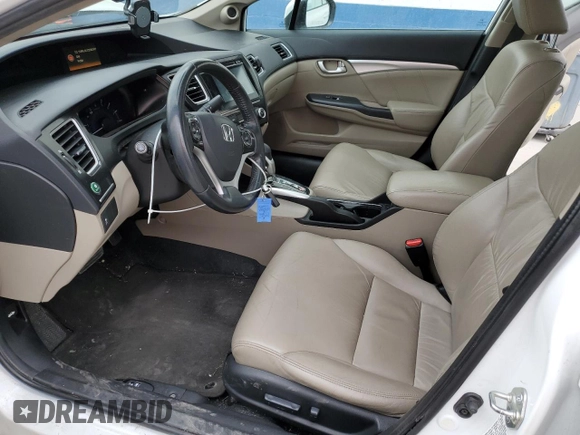 2015 Honda Civic Sedan EX-L with VIN 19XFB2F97FE262622, listed as a Copart auction lot 43584155 with 76,961 mi miles and Salvage Title. Bid and sale history available at carsss.com. Image 7.