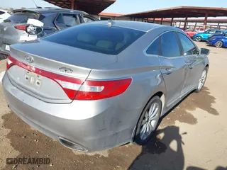2012 Hyundai Azera with VIN KMHFG4JG2CA169486, listed as a IAAI auction lot 41719929 with 166,496 mi miles. Bid and sale history available at carsss.com. Image 4.