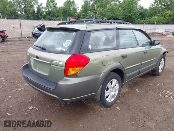 2005 Subaru Legacy Outback with VIN 4S4BP61C957352908, listed as a IAAI auction lot 42509392 with 162,401 mi miles and . Bid and sale history available at DreamBid. Image 4.