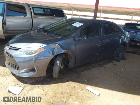 2019 Toyota Corolla L z VIN 2T1BURHE6KC223699, wystawiony jako IAAI lot #42245125 z przebiegiem 83 267 mil mil oraz . Historia ofert i sprzedaży dostępna na DreamBid. Obrazek 2.