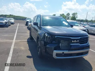 2025 Kia Telluride S with VIN 5XYP64GC0SG622549, listed as a IAAI auction lot 42790510 with 12,973 mi miles and . Bid and sale history available at DreamBid. Image 1.