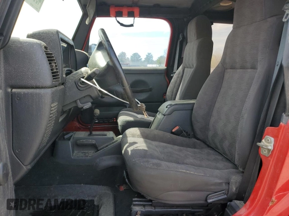 2005 Jeep Wrangler Sport with VIN 1J4FA49SX5P320874, listed as a Copart auction lot 49335305 with 81,175 mi miles and Clean Title. Bid and sale history available at carsss.com. Image 7.