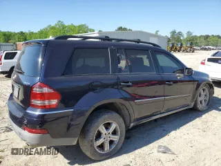 2007 Mercedes-Benz GL-Class with VIN 4JGBF71E27A183234, listed as a Copart auction lot 51326324 with 163,567 mi miles and Salvage Title. Bid and sale history available at carsss.com. Image 3.