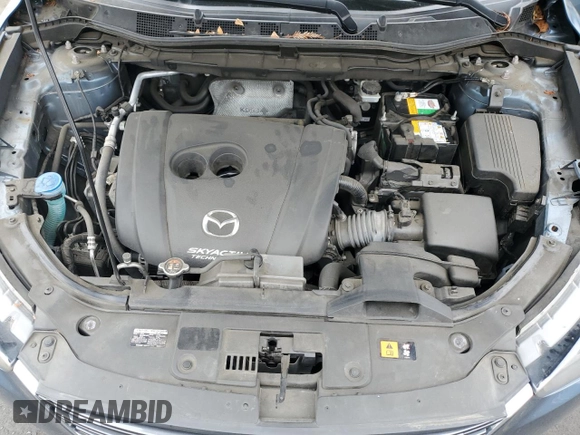 2016 Mazda CX-5 Sport with VIN JM3KE2BY4G0789618, listed as a Copart auction lot 53318245 with 52,801 mi miles and Salvage Title. Bid and sale history available at carsss.com. Image 12.