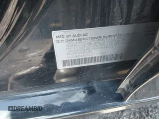 2012 Audi A4 Premium z VIN WAUBFAFL3CA116643, wystawiony jako IAAI lot #42227978 z przebiegiem 160 132 mil mil oraz . Historia ofert i sprzedaży dostępna na DreamBid. Obrazek 9.
