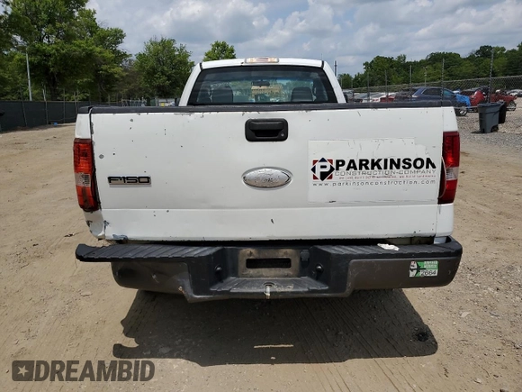 2007 Ford F-150 XL with VIN 1FTRF122X7NA00997, listed as a Copart auction lot 59664585 with 295,172 mi miles and Salvage title. Bid and sale history available at DreamBid. Image 6.