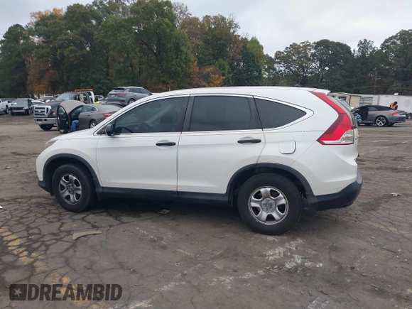 2014 Honda CR-V LX with VIN 5J6RM3H39EL015673, listed as a IAAI auction lot 40808262 with 156,729 mi miles. Bid and sale history available at carsss.com. Image 14.