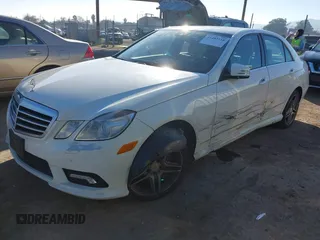 2011 Mercedes-Benz E 550 Luxury with VIN WDDHF7CB6BA268464, listed as a IAAI auction lot 41403118 with 193,270 mi miles and . Bid and sale history available at DreamBid. Image 17.