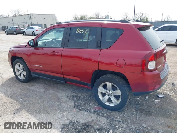 2017 Jeep Compass High Altitude with VIN 1C4NJDEB4HD191432, listed as a IAAI auction lot 41938053 with 183,621 mi miles and . Bid and sale history available at DreamBid. Image 3.