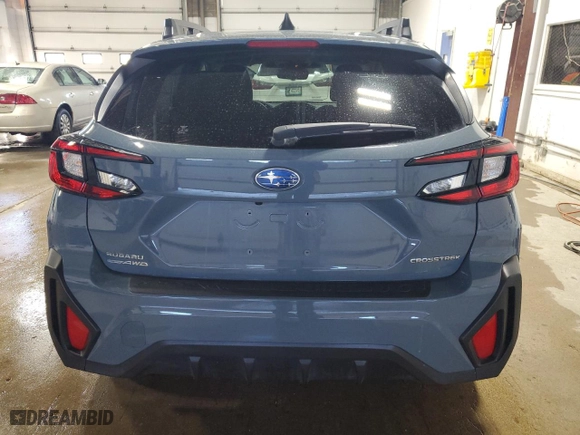 2024 Subaru Crosstrek Premium with VIN JF2GUADC3R8297603, listed as a Copart auction lot 47099515 with 24,985 mi miles and Salvage Title. Bid and sale history available at carsss.com. Image 6.