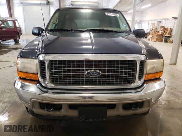 2000 Ford Excursion с VIN 1FMNU43L9YEE34533, выставлен на аукционе Copart как лот 71250094 с пробегом 164 764 миль миль и Чистый • Clean title. История ставок и продаж доступна на DreamBid. Изображение 5.