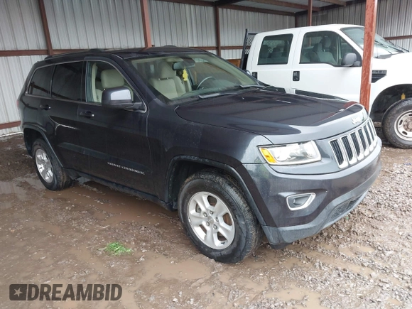 2014 Jeep Grand Cherokee Laredo with VIN 1C4RJEAG6EC206748, listed as a IAAI auction lot 42244421 with 198,217 mi miles and . Bid and sale history available at DreamBid. Image 1.