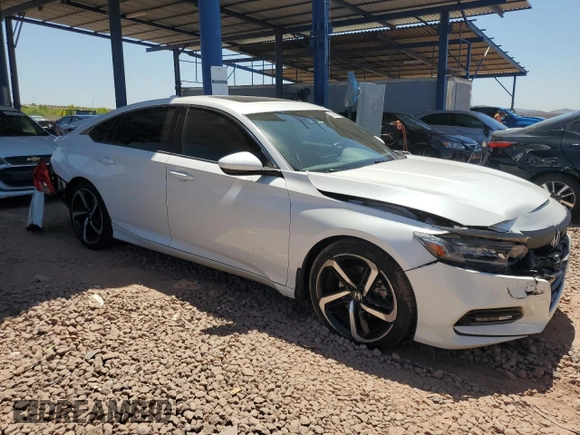 2019 Honda Accord Sport with VIN 1HGCV2F30KA023613, listed as a Copart auction lot 61568095 with 63,473 mi miles and Salvage title. Bid and sale history available at DreamBid. Image 4.