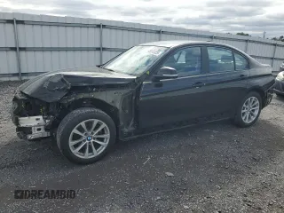 2016 BMW 3 Series 320i with VIN WBA8A9C57GK615944, listed as a Copart auction lot 48083325 with 44,822 mi miles and Salvage Title. Bid and sale history available at carsss.com. Image 1.