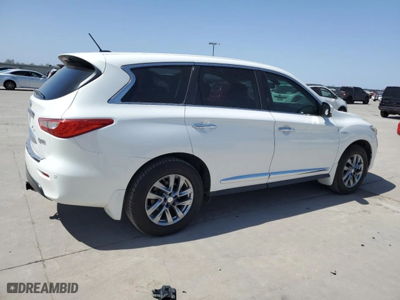 2014 Infiniti QX60 Hybrid with VIN 5N1CL0MN5EC522456, listed as a Copart auction lot 50191775 with NaN miles and Clean Title. Bid and sale history available at carsss.com. Image 3.