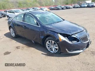 2015 Buick Regal Premium I with VIN 2G4GN5EX5F9262335, listed as a IAAI auction lot 42136706 with 80,539 mi miles and . Bid and sale history available at DreamBid. Image 1.
