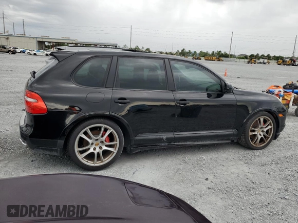 2009 Porsche Cayenne GTS with VIN WP1AD29P09LA61153, listed as a Copart auction lot 63034185 with 93,851 mi miles and Clean title. Bid and sale history available at DreamBid. Image 3.