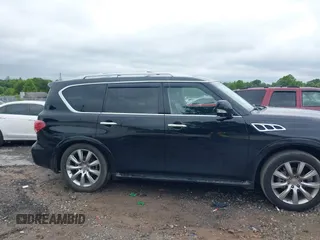 2013 Infiniti QX56 with VIN JN8AZ2NF7D9530166, listed as a IAAI auction lot 42360609 with 214,484 mi miles and . Bid and sale history available at DreamBid. Image 14.