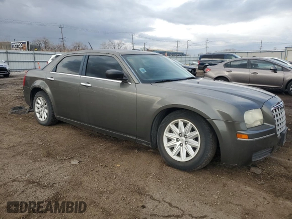 2008 Chrysler 300 LX with VIN 2C3KA43R88H133706, listed as a Copart auction lot 50450865 with 129,550 mi miles and Clean Title. Bid and sale history available at carsss.com. Image 4.