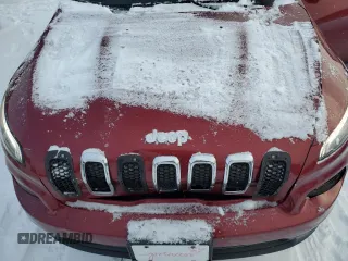 2017 Jeep Cherokee Sport with VIN 1C4PJMAB6HW647336, listed as a Copart auction lot 41542075 with 128,569 mi miles and Clean Title. Bid and sale history available at carsss.com. Image 12.