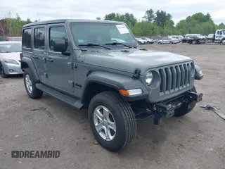 2023 Jeep Wrangler Willys with VIN 1C4HJXDG2PW531904, listed as a IAAI auction lot 42278498 with 34,447 mi miles and . Bid and sale history available at DreamBid. Image 1.