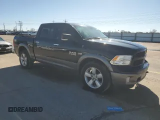 2013 Ram 1500 Outdoorsman with VIN 1C6RR7LTXDS552649, listed as a Copart auction lot 45701145 with 170,338 mi miles and Salvage Title. Bid and sale history available at carsss.com. Image 4.