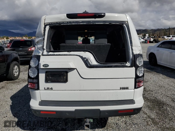 2016 Land Rover LR4 with VIN SALAC2V67GA812994, listed as a Copart auction lot 48803705 with 3,032 mi miles and Salvage Title. Bid and sale history available at DreamBid. Image 6.