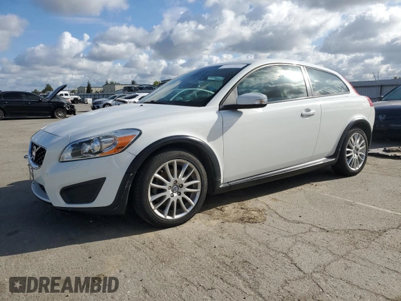 2011 Volvo C30 with VIN YV1672MK3B2205455, listed as a Copart auction lot 51128085 with 100,576 mi miles and Salvage Title. Bid and sale history available at carsss.com. Image 1.