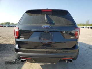 2017 Ford Explorer Sport with VIN 1FM5K8GT8HGA74683, listed as a Copart auction lot 55941375 with 160,898 mi miles and Salvage title. Bid and sale history available at DreamBid. Image 6.
