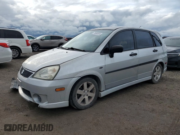 2006 Suzuki Aerio Premium z VIN JS2RC62H265351207, wystawiony jako Copart lot #74980534 z przebiegiem 64 199 mil mil oraz Nie do naprawy • Non repairable. Historia ofert i sprzedaży dostępna na DreamBid. Obrazek 1.