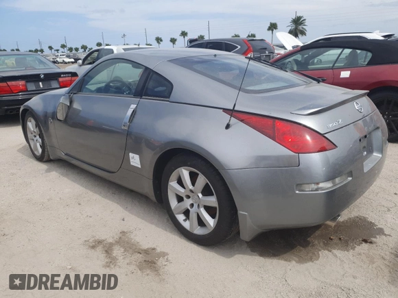 2005 Nissan 350Z Touring with VIN JN1AZ34E05M652220, listed as a Copart auction lot 76190324 with Not Provided miles and Salvage Title. Bid and sale history available at DreamBid. Image 2.