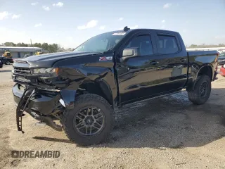 2019 Chevrolet Silverado 1500 RST with VIN 1GCUYEED5KZ102282, listed as a Copart auction lot 47891595 with 74,268 mi miles and Salvage Title. Bid and sale history available at DreamBid. Image 1.