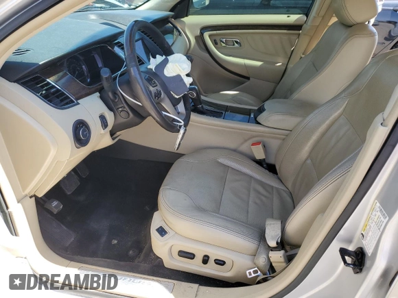 2017 Ford Taurus Limited with VIN 1FAHP2F88HG108611, listed as a Copart auction lot 52256725 with 124,226 mi miles and Salvage Title. Bid and sale history available at DreamBid. Image 7.