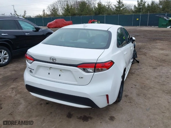 2021 Toyota Corolla LE with VIN 5YFEPMAE4MP231949, listed as a IAAI auction lot 41740316 with 112,788 mi miles. Bid and sale history available at carsss.com. Image 4.