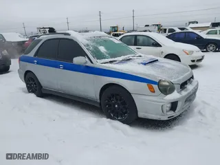 2003 Subaru Impreza Wagon WRX with VIN JF1GG29653G804051, listed as a IAAI auction lot 41496135 with 253,766 mi miles. Bid and sale history available at carsss.com. Image 1.