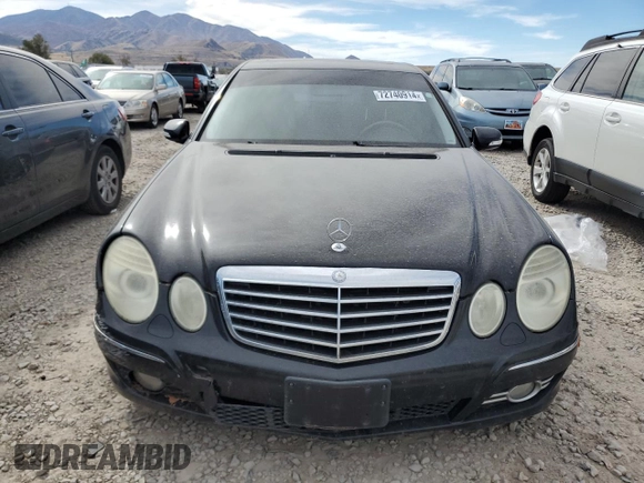 2008 Mercedes-Benz E-Class Sport 5.5L with VIN WDBUF72X38B271314, listed as a Copart auction lot 72740914 with 0 mi miles and Salvage Title. Bid and sale history available at carsss.com. Image 5.