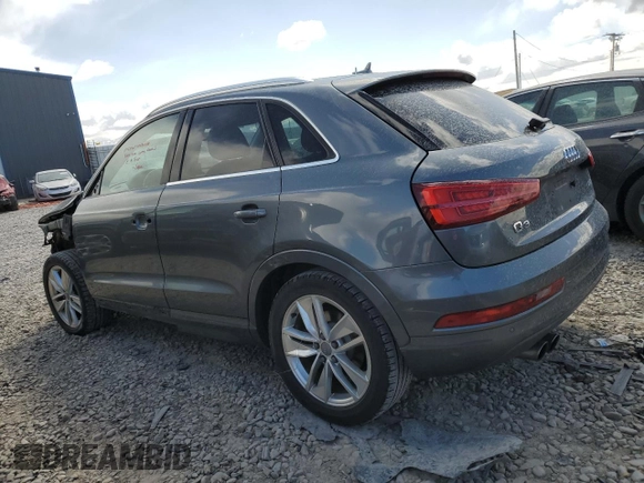 2016 Audi Q3 Premium Plus with VIN WA1EFCFS4GR005328, listed as a Copart auction lot 49537363 with 94,986 mi miles. Bid and sale history available at carsss.com. Image 2.