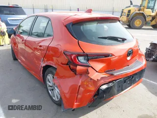 2023 Toyota Corolla Hatchback SE with VIN JTND4MBE0P3207286, listed as a IAAI auction lot 42170395 with 26,564 mi miles. Bid and sale history available at carsss.com. Image 3.