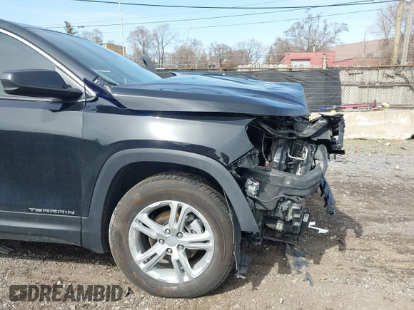 2022 GMC Terrain SLE with VIN 3GKALTEV8NL128910, listed as a IAAI auction lot 41843572 with 86,682 mi miles and . Bid and sale history available at DreamBid. Image 6.