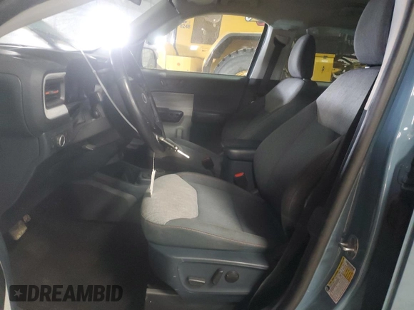 2022 Ford Maverick XL with VIN 3FTTW8E33NRA04161, listed as a Copart auction lot 45124075 with Not Provided miles and Salvage Title. Bid and sale history available at DreamBid. Image 7.