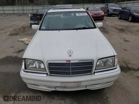2000 Mercedes-Benz C 230 Kompressor with VIN WDBHA24G6YF928020, listed as a Copart auction lot 89279935 with Not Provided miles and Salvage Title. Bid and sale history available at carsss.com. Image 5.