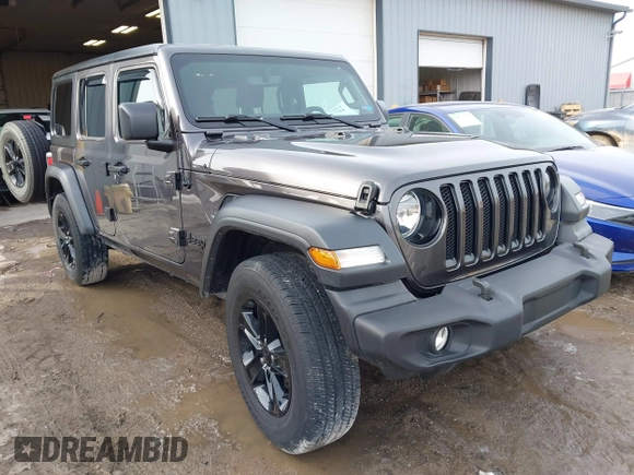 2023 Jeep Wrangler Sport S with VIN 1C4HJXDN6PW653924, listed as a IAAI auction lot 41413689 with 15,278 mi miles and . Bid and sale history available at DreamBid. Image 1.