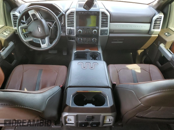 2018 Ford F-250 XL with VIN 1FT7W2BT8JEC41826, listed as a Copart auction lot 58734745 with 74,844 mi miles and Salvage title. Bid and sale history available at DreamBid. Image 8.